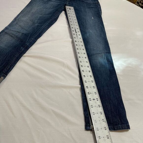 Diesel Zivy Straight Denim Jeans Size 25 - Picture 7 of 10